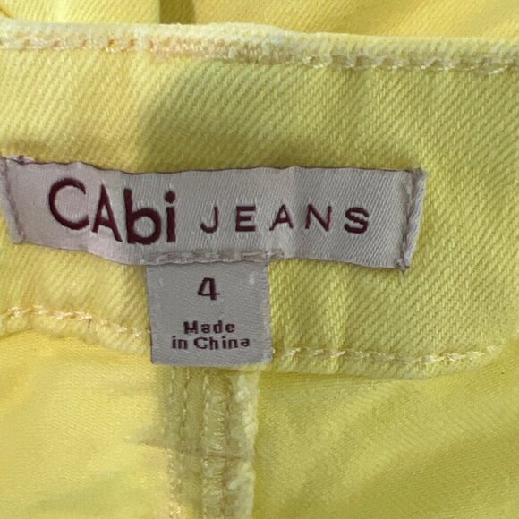 CABI Limon Bree Cropped Jeans Sz 4 #760 EUC - Picture 6 of 7